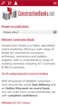 Mobile Screenshot of constructionbooks.net